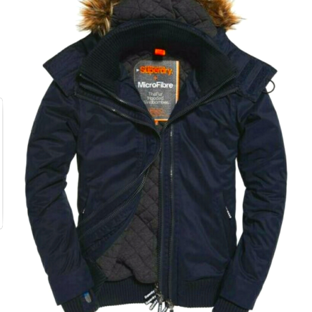 Superdry microfiber hooded sd jacket